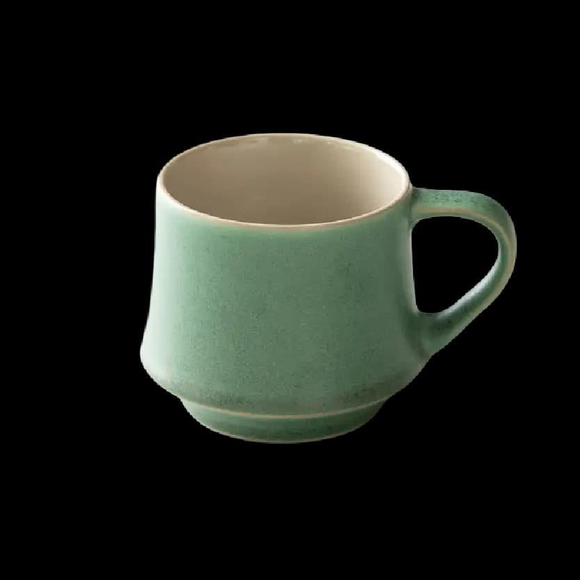 FLARE MUG GREEN