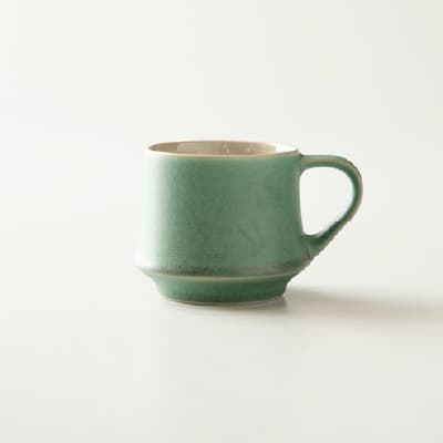 FLARE MUG GREEN