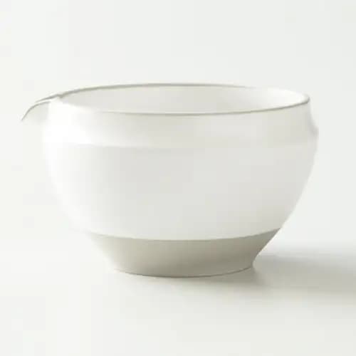 Origami Matcha Bowl White