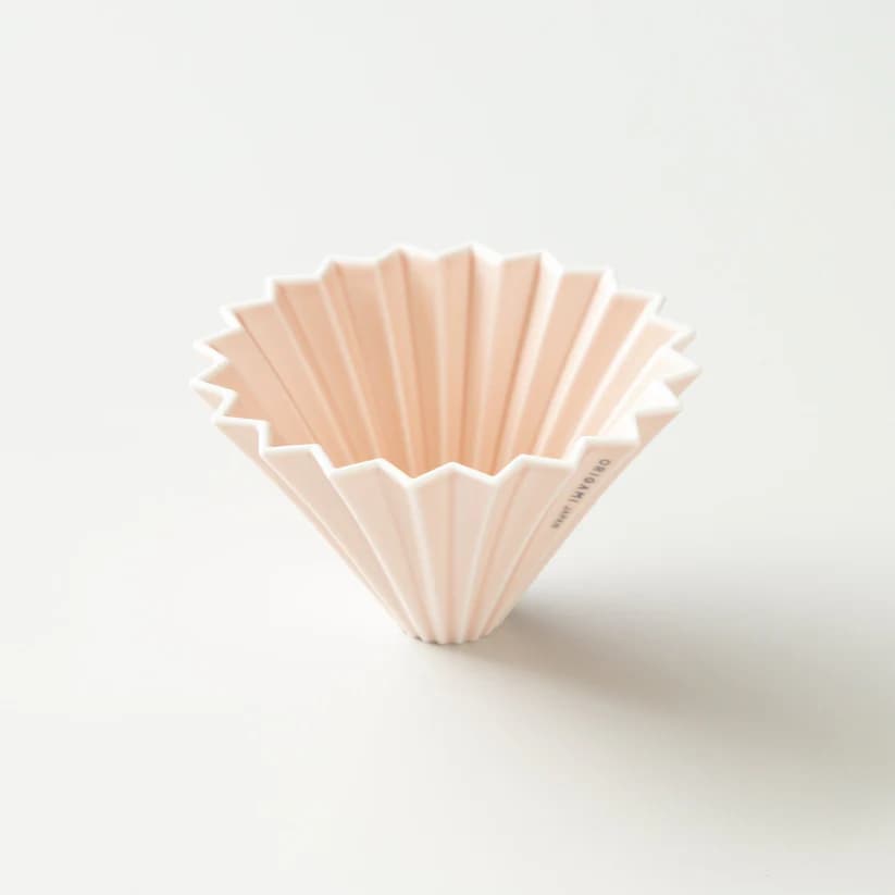 ORIGAMI Porcelain Dripper Matt Pink