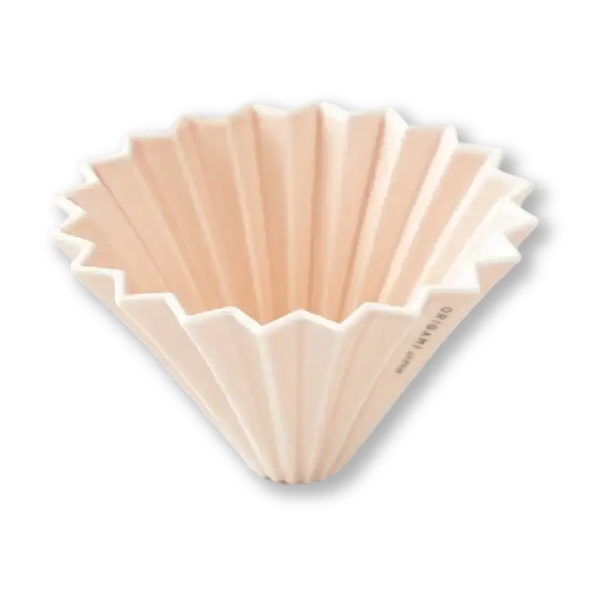 ORIGAMI PORCELAIN DRIPPER MATTE PINK