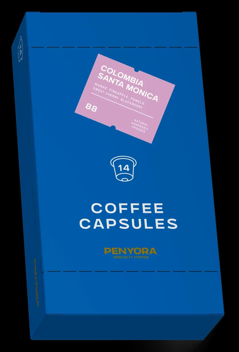 COFFEE CAPSULES COLOMBIA SANTA MONICA
