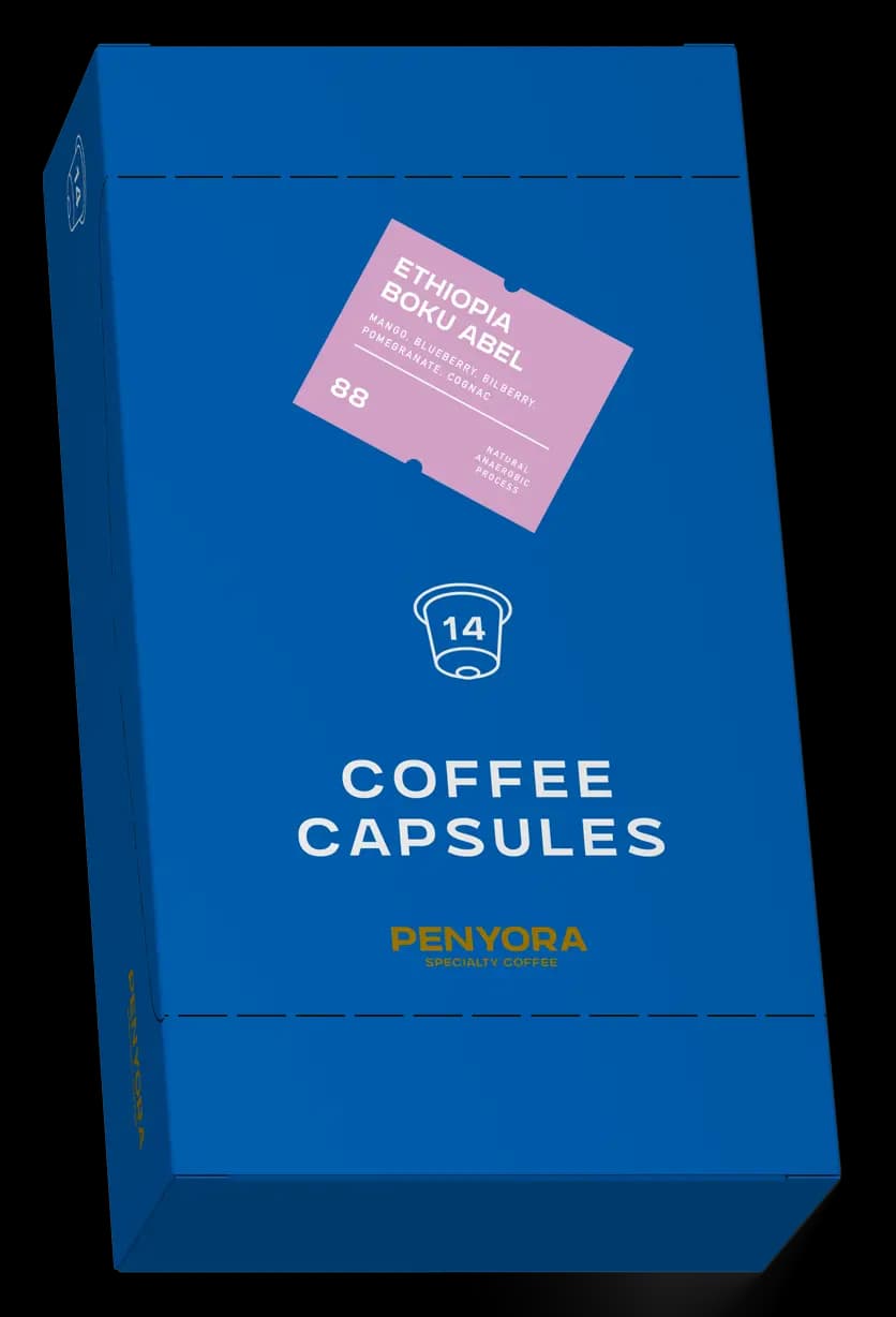 COFFEE CAPSULES ETHIOPIA BOKU ABEL