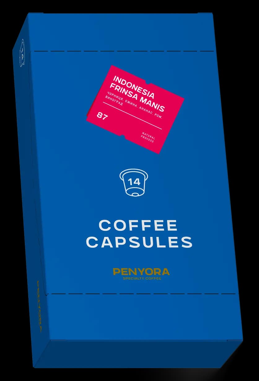 COFFEE CAPSULES INDONESIA FRINSA MANIS