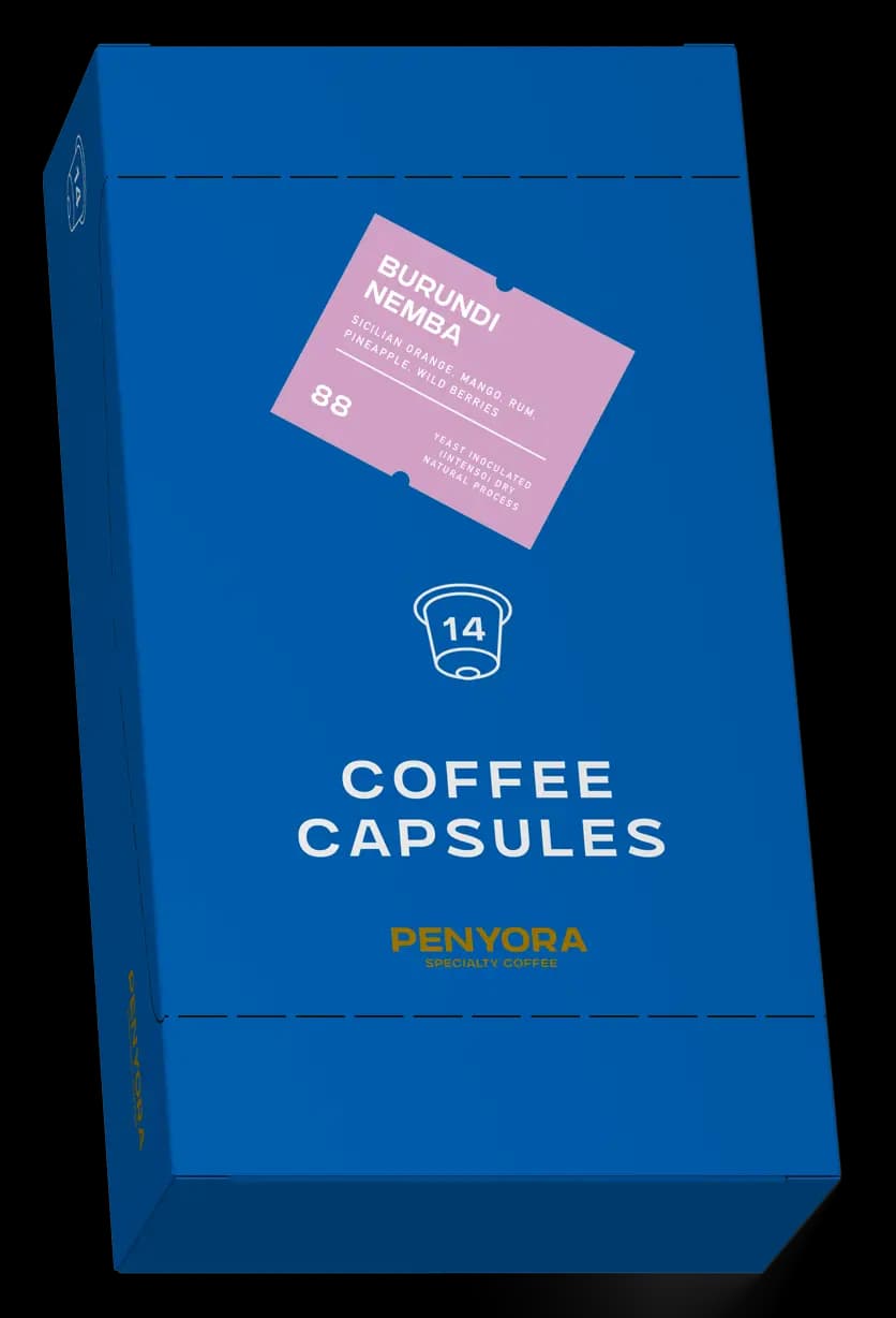COFFEE CAPSULES BURUNDI NEMBA INTENSO