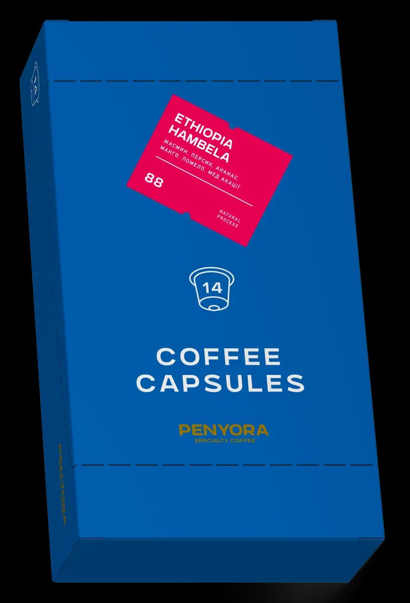 COFFEE CAPSULES ETHIOPIA HAMBELA