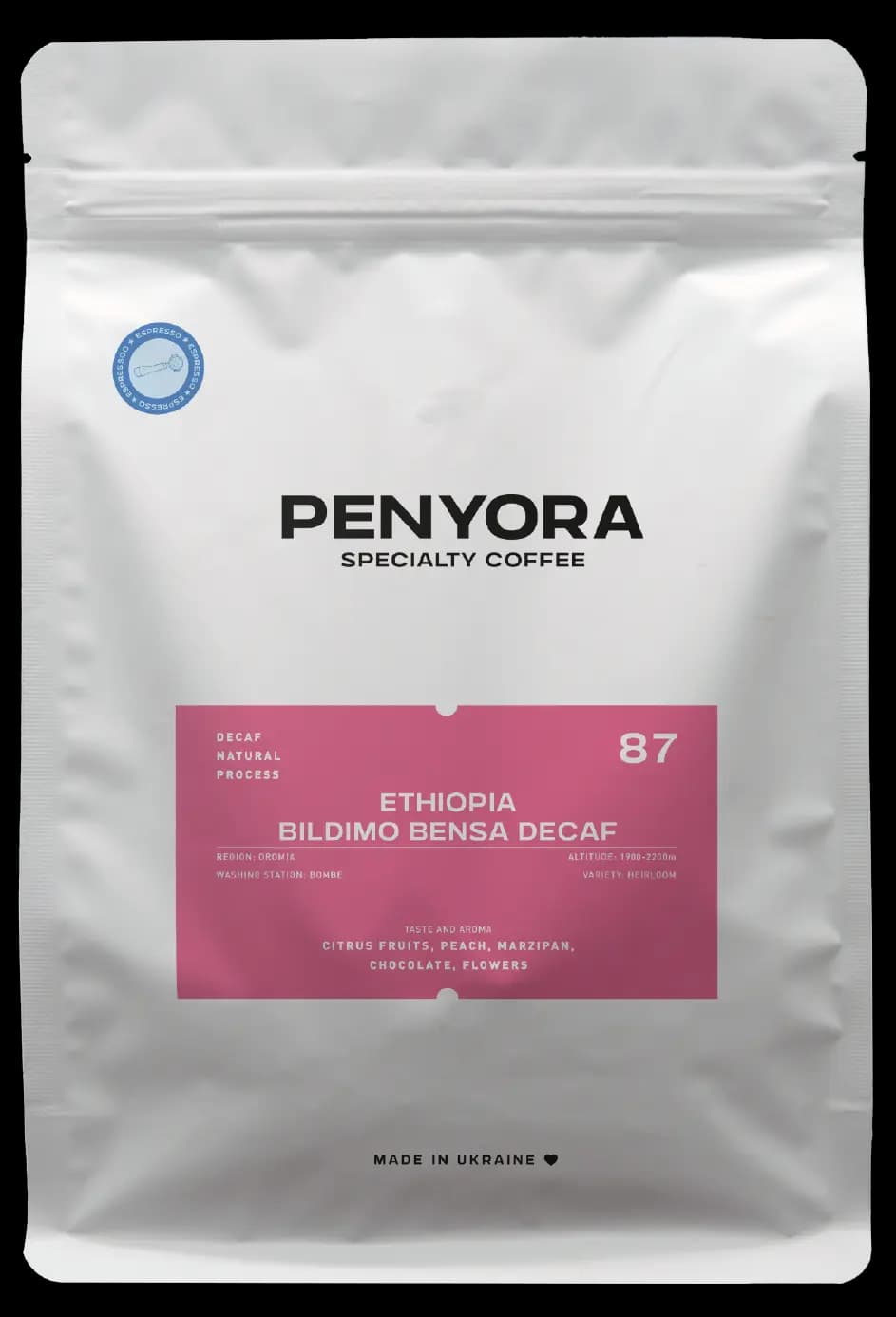 ETHIOPIA BILDIMO BENSA DECAF ESPRESSO