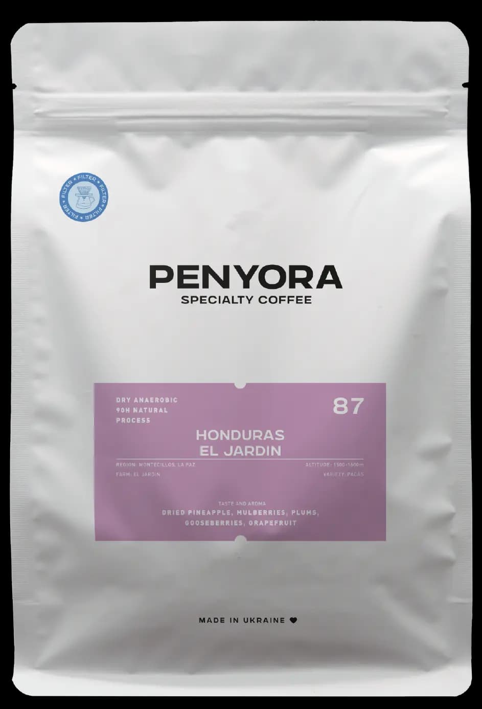 HONDURAS EL JARDIN FILTER